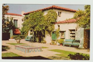 California Santa Barbara,  Calif.  Ca El Paseo Vintage Postcard Shop - Studio ?