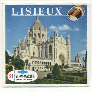 Lisieux France Belgian - Made Viewmaster Packet C - 203 - F French Edition