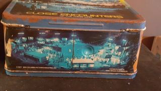 RARE Vintage 1977 Close Encounters of the Third Kind Metal Lunchbox 6