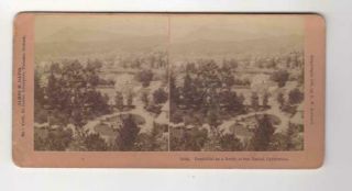 San Rafael California,  Birds Eye View,  Davis Image Stereoview,  1895