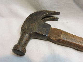 2 Vintage Claw Hammer Heads - 1 lb 3 oz & 1 lb 3 oz w/Handle 2