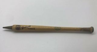 Vtg Early 30s 40s Detroit Tigers Baseball Bat Souvenir Mechanical Pencil 5.  875 "