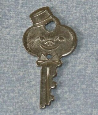 American Tourister Bellhop Vintage Luggage Key Happy Smiley Face Key