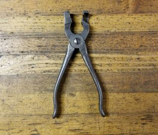 Rare Antique Tools Plier • Heatons Plier Patent 1875 Vintage Machinist Tool ☆usa