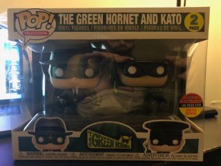 Funko Pop Exclusive Sdcc 2018 Toy Tokyo Green Hornet And Kato 2 Pack