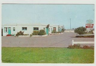 California Fort Bragg,  Ca Ocean View Motel Vintage 1959 Postcard To Kell,  Il