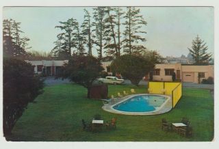 California Eureka,  Ca Travelers Rest Motel Vintage 1959 Postcard To Kell,  Il