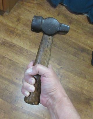 Vintage Antique 2 Lb.  Blacksmith Farrier Cross Peen Hammer