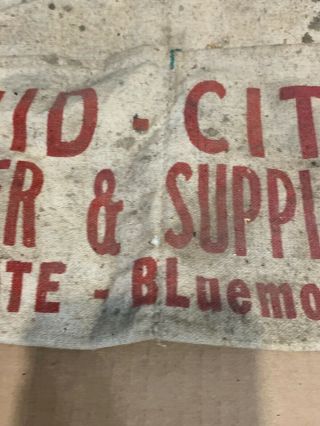 VINTAGE NAIL APRON—MID - CITY LUMBER & SUPPLY CO.  WI.  OLD PHONE.  CARPENTER 4