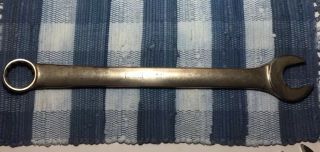 Vintage Blue - Point By Snap - On 1 - 1/4 " Sae 12 Pt Combination Wrench Oex - 40 (usa)