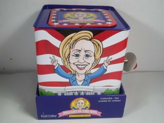 Nib Hillary Clinton Musical Jack In The Box Hillary In The Box