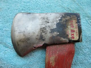 Vintage Boy Scouts of America Plumb Hatchet & Western Knife/ Leather Sheath 4