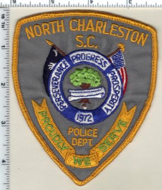 North Charleston Police (south Carolina) 1st Issue Uniform Take - Off Patch