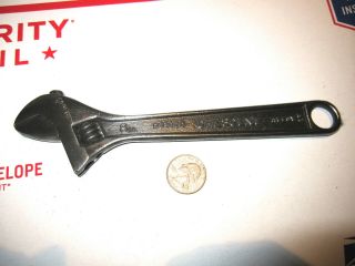Vintage Crescent Tool Co.  Adjustable Wrench 8 " Good Cond.  Jamestown,  N.  Y.