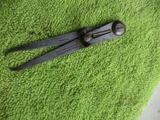 Vintage Brown And Sharpe 4 Inch Outside Calipers { 827 ? }