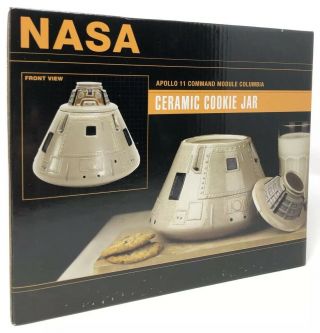 Nasa Apollo 11 Capsule Cookie Jar Command Module Columbia Limited Thinkgeek