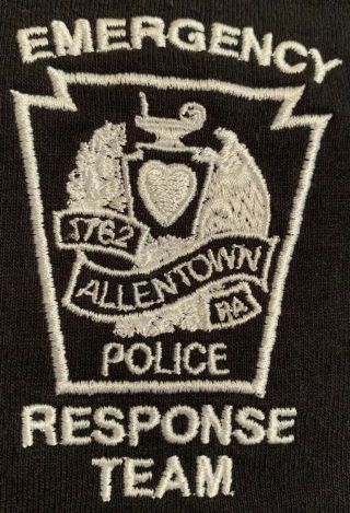 Allentown Police Department Lehigh County Pa Pennsylvania T - Shirt Xl Nypd
