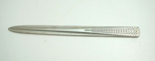 Vintage Mastad Pewter Letter Opener From Norway 8 3/4 " Long 210 Mid Century Mcm