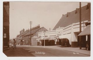 Real Photo Card Of Stocksbridge Industrial Co - Operative Society Sheffield 1936