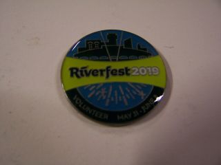2019 Wichita River Festival Volunteer Pin