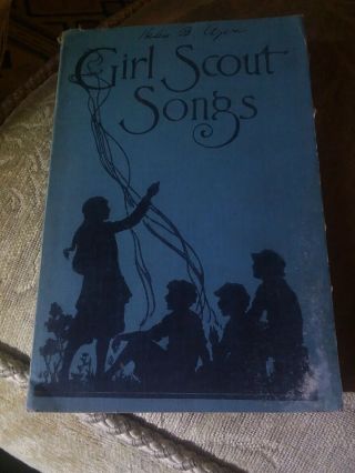 Rare (93 Year Old) " Girl Scout Songs " Song Book 1926 Paperback.  Unknown