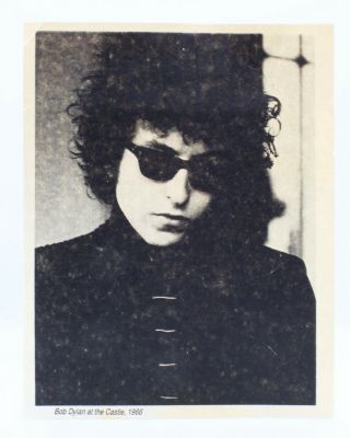 Lisa Law Art Opening Postcard Bob Dylan At The Castle 1991 Insights 1965 - 1990