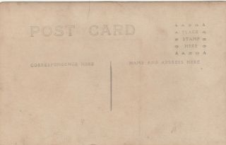 RPPC Postcard Young Couple Studio Paper Moon AZO Pre 1920 Unposted 2
