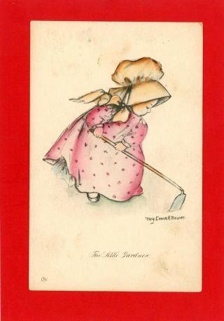 Children - Mary Connell Magner A/s Vintage Postcard - Little Gardener