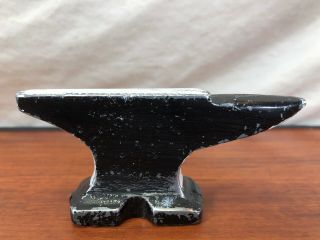 Vintage Blacksmithing Collectible Small Antique Cast Aluminum Toy Jewelers Anvil