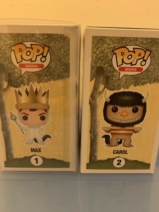 Max 1 And Carol 2 Funko Pop Where The Wild Things Are