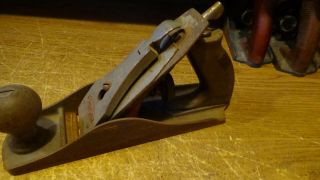 Vintage Made In Usa Craftsman Wood Plane Tool Poor Shape Parts 9 1/2 X2 1/2