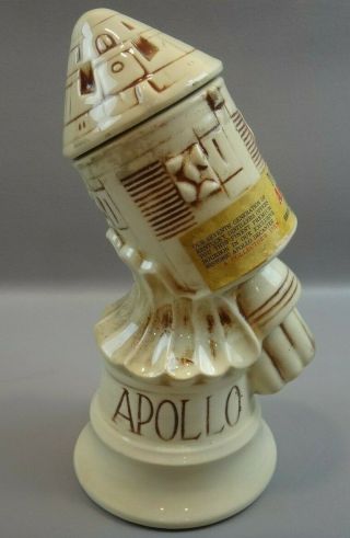 Vtg Mccoy Nasa Apollo Space Capsule Collectible Whiskey Decanter 1969