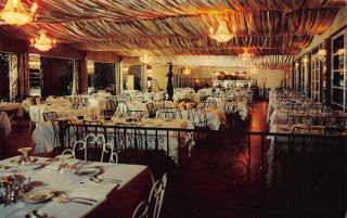 Fl 1950’s Florida Le Chateau Restaurant Atlantic Beach,  Fla.  Near Jacksonville