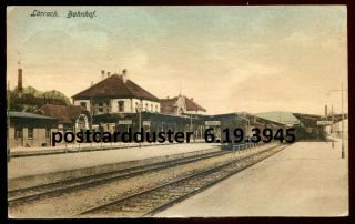 3945 - Germany Loerach 1935 Bahnhof.  Railway Train Station