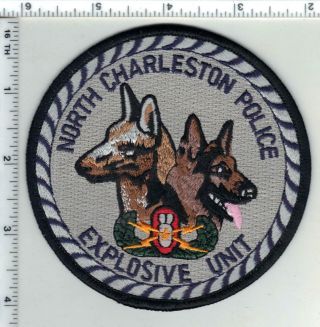 North Charleston Police (south Carolina) 1st Issue Explosive Unit Shoulder Patch
