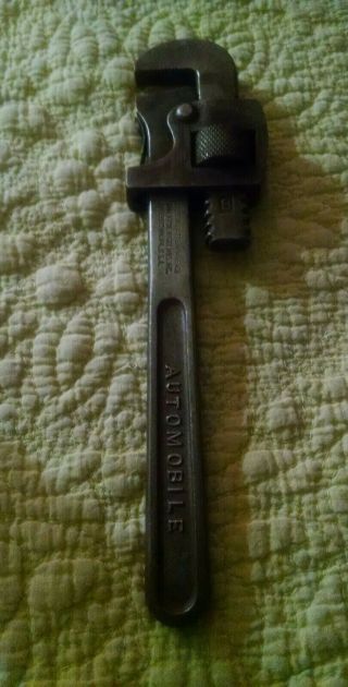Antique Stillson Pattern Wrench Bonney Vise &tool 8 Allentown Pa
