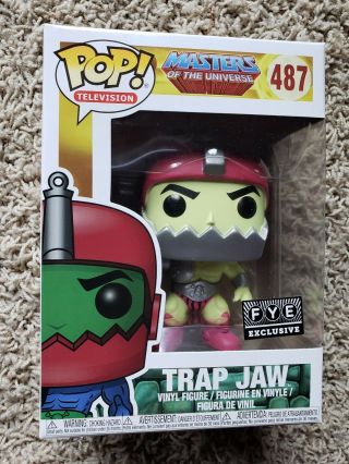 Funko Pop Masters Of The Universe Series Trap Jaw Fye Exclusive