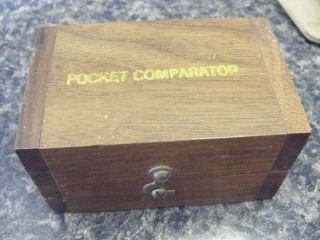 National Tool Company Vintage Pocket Comparator,