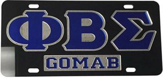 Phi Beta Sigma License Plate Car Tag Gomab