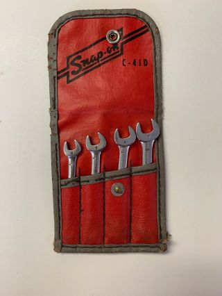 Oem Snap - On Combination Wrench Set C - 41d Metric 6,  7,  8,  9mm