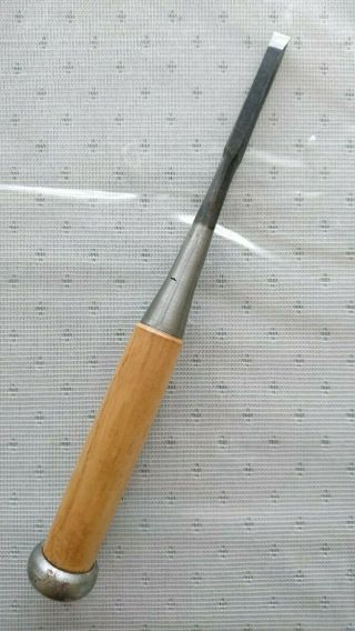 Japanese Chisel Nomi With Sign Carpentry Tool Japan Blade 7mm