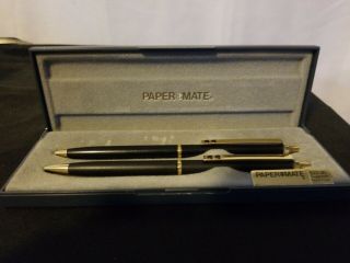 Vintage Papermate Double Heart Mechanical Pencil And Pen