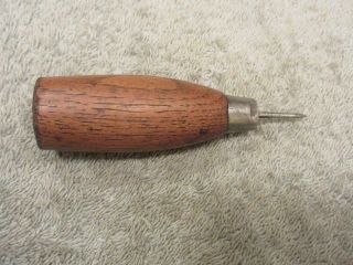 Vintage Chuck Style Leather Sewing Awl