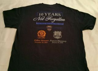 Nypd York City Police Department Nyc T - Shirt Sz Xl Brooklyn