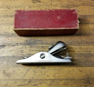 Vintage Millers Falls No.  206 Low Angle Block Plane W/ Box • Antique Tools ☆usa