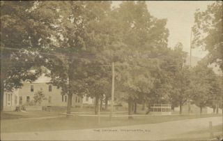 Wentworth Nh The Common C1910 Real Photo Postcard