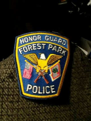 Forest Park Ohio Police Department Honor Guard Patch