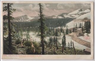 James Peak And Eastern Slope Divide Colorado Co Detroit Publishing Postcard