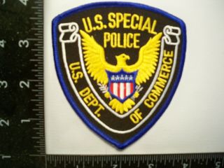 Vintage Rare Federal Commerce Hqs Security Patch Washington,  Dc Special Police