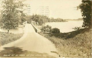 1935 St Mary Of The Lake Seminary,  Mundelein,  Illinois Real Photo Postcard/rppc